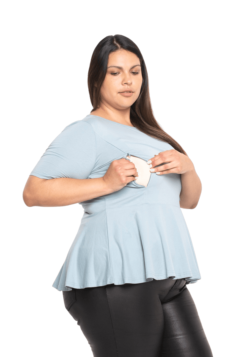 Breastfeeding tops 2025 with zips