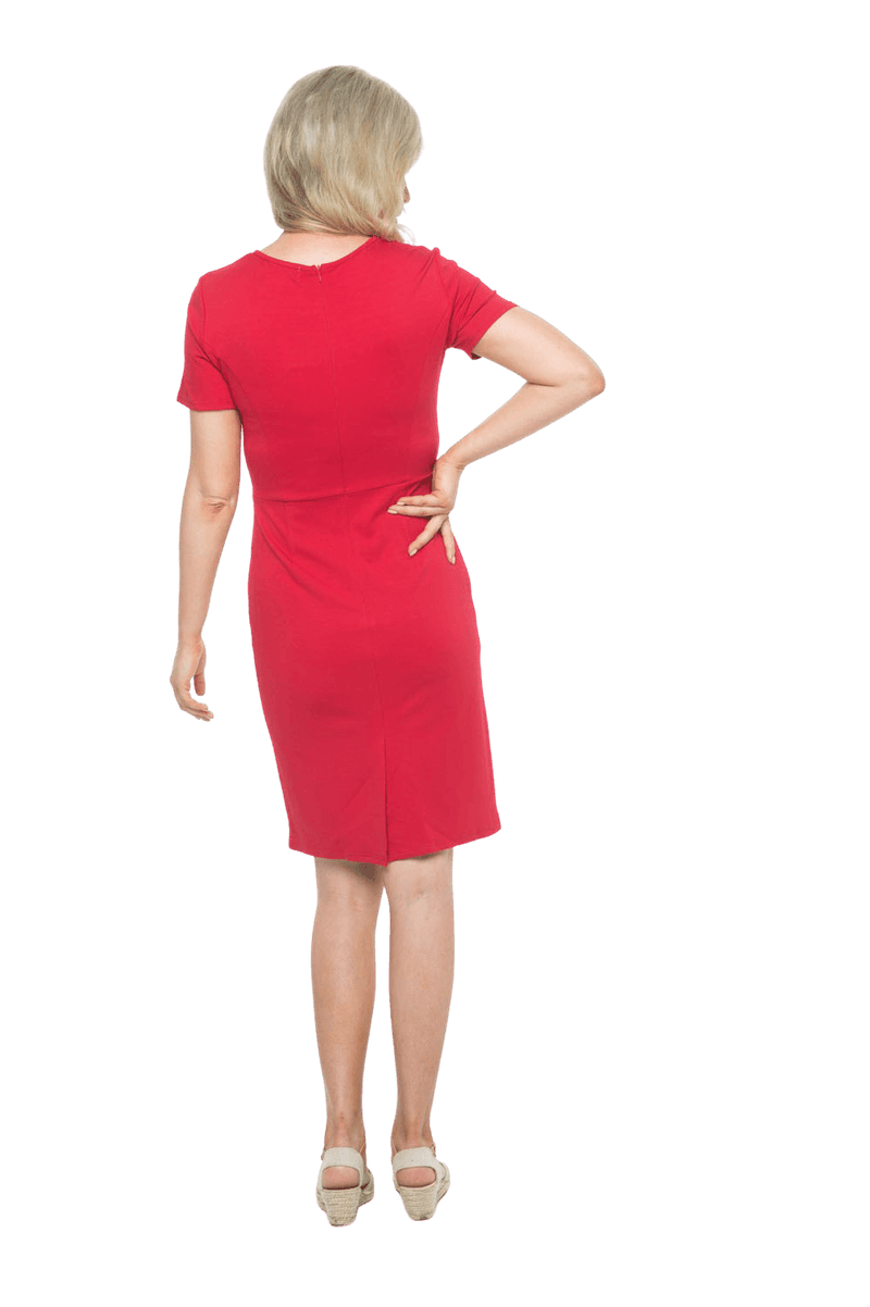 Juliet Breastfeeding Dress Red | Mama Clothing Juliet Breastfeeding Dress Red | Mama Clothing