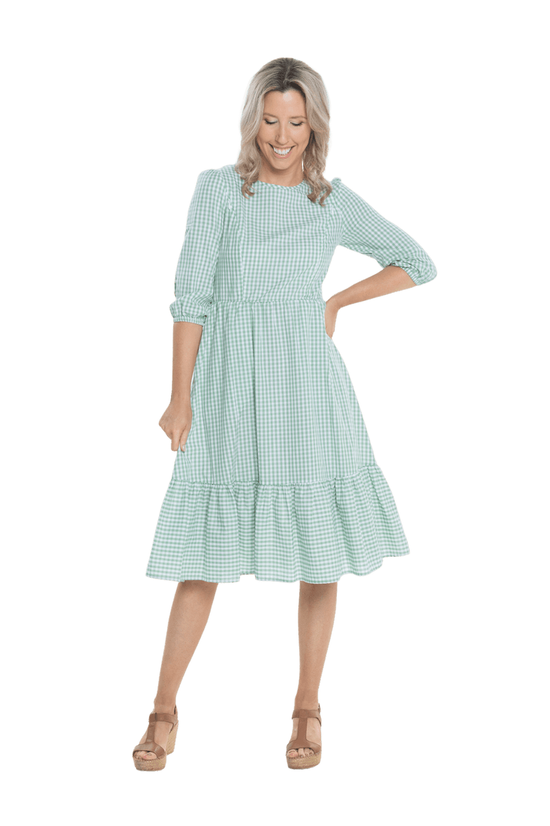 IMPERFECT - DOROTHY GREEN GINGHAM