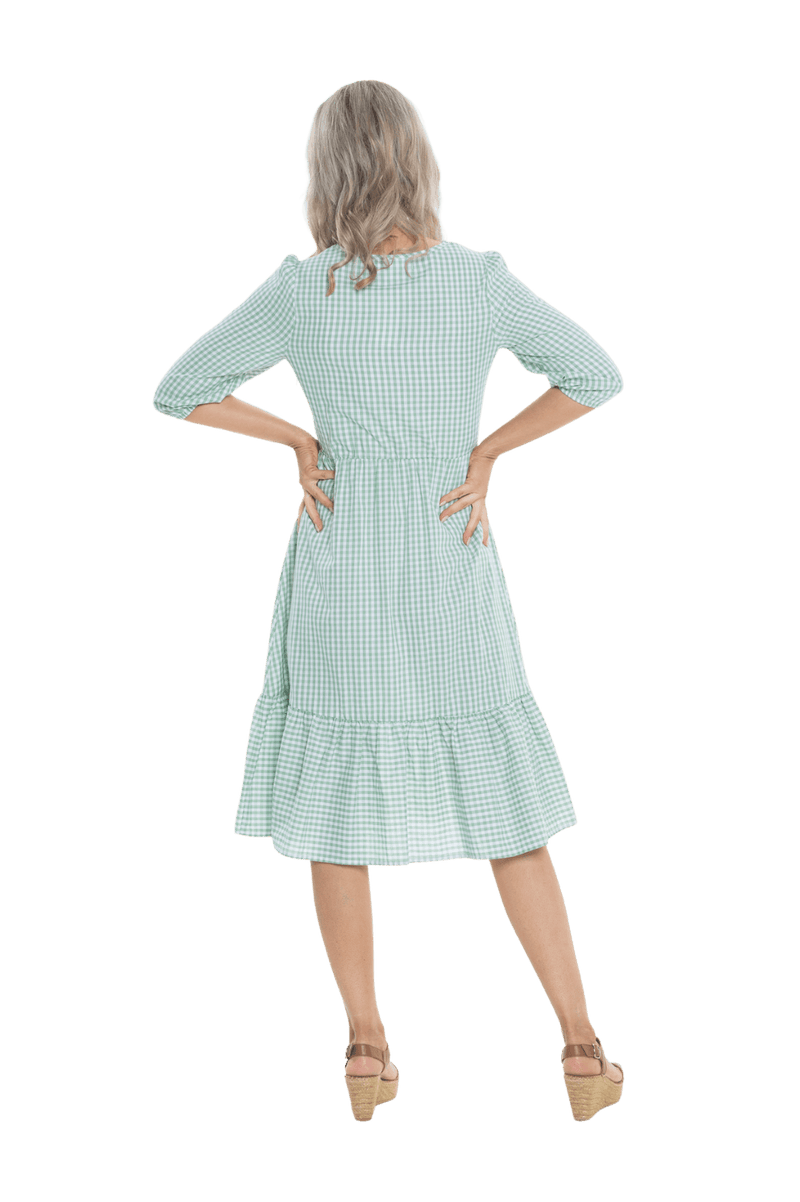 IMPERFECT - DOROTHY GREEN GINGHAM