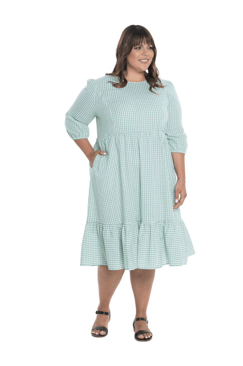 IMPERFECT - DOROTHY GREEN GINGHAM