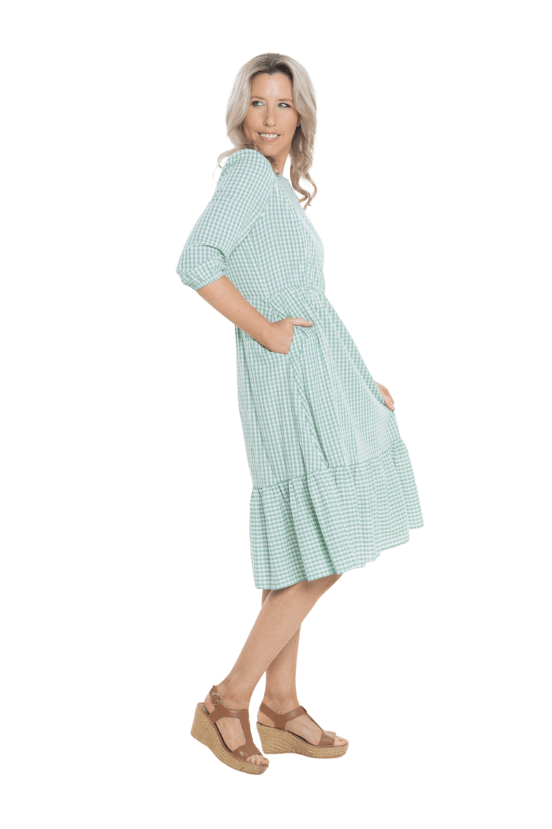 IMPERFECT - DOROTHY GREEN GINGHAM