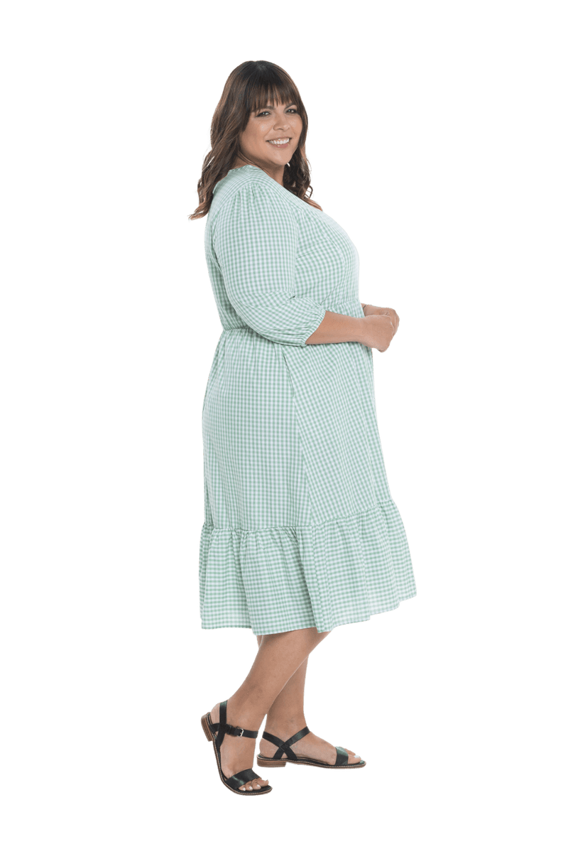 IMPERFECT - DOROTHY GREEN GINGHAM