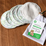 REUSABLE BAMBOO NURSING PADS PEA PODS