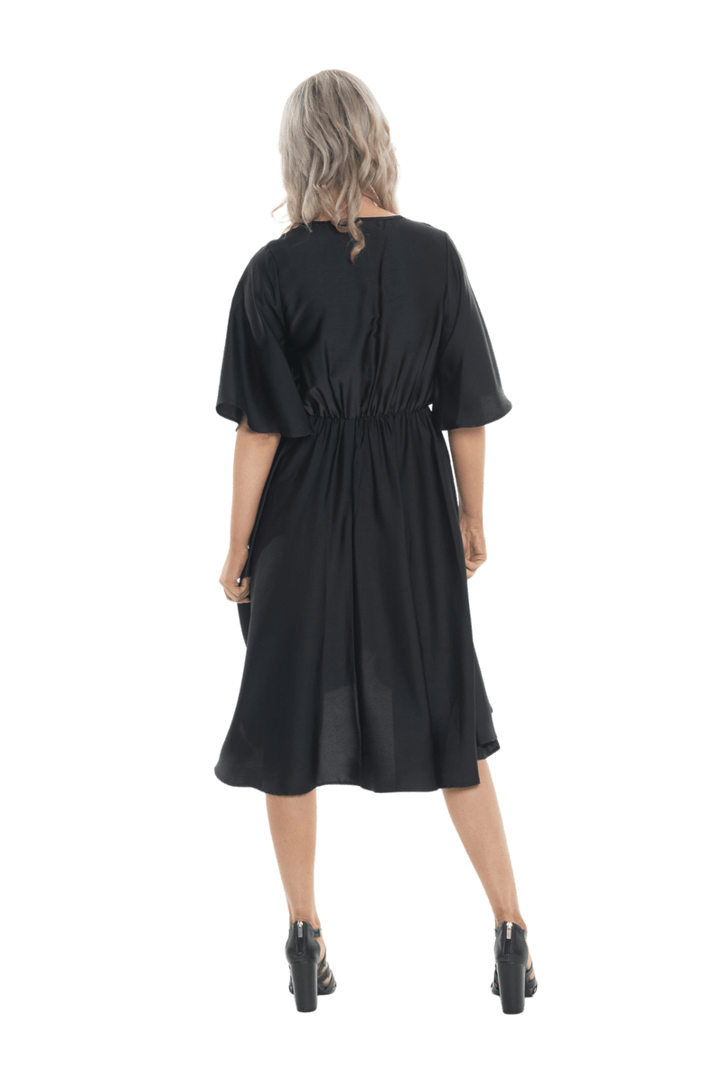breastfeeding cocktail dresses australia DELILAH BREASTFEEDING COCKTAIL DRESS BLACK