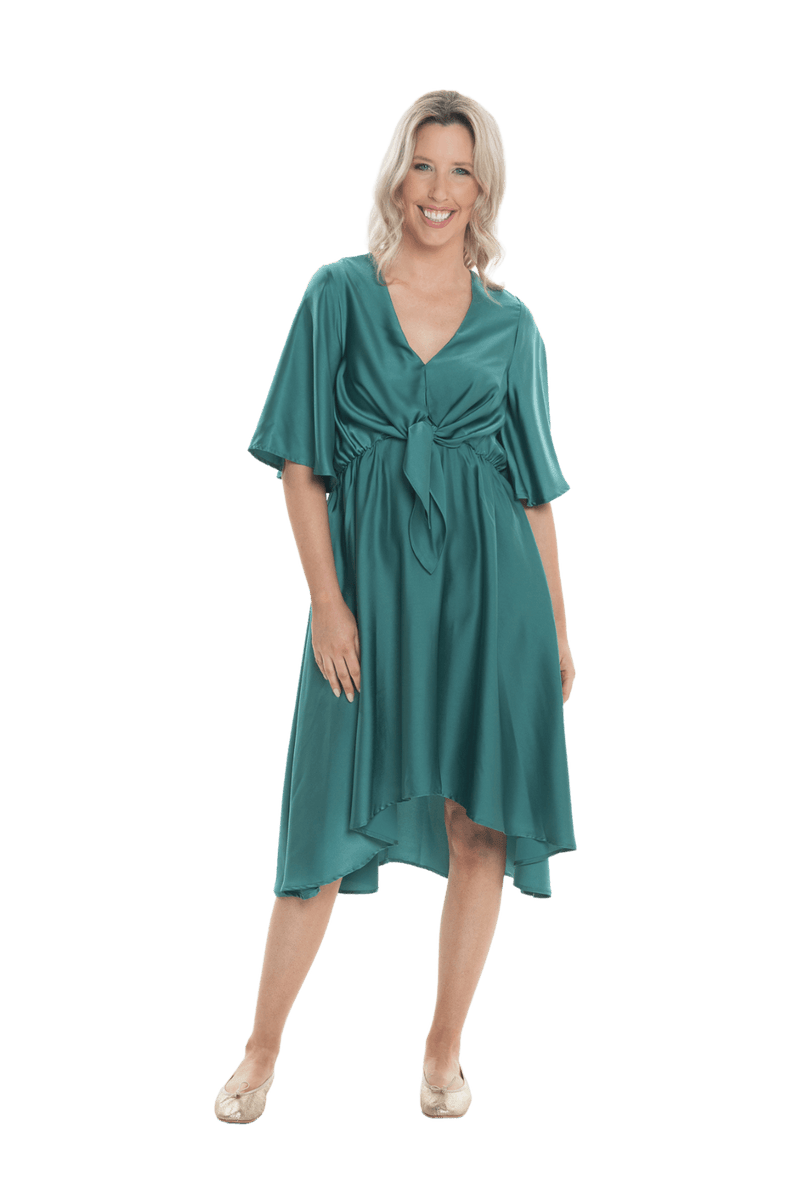 cocktail dress breastfeeding breastfeeding wrap dress Versa Maxi Dress with Nursing Zippers in Blue Toile Butterfly S (US4)